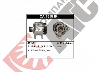  CA1818IR  Audi